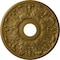 Ekena Millwork Apollo Ceiling Medallion (Fits Canopies up to 5 5/8"), 16 1/2"OD x 3 5/8"ID x 1 1/8"P, Gold CM16APGLS - alternate 1